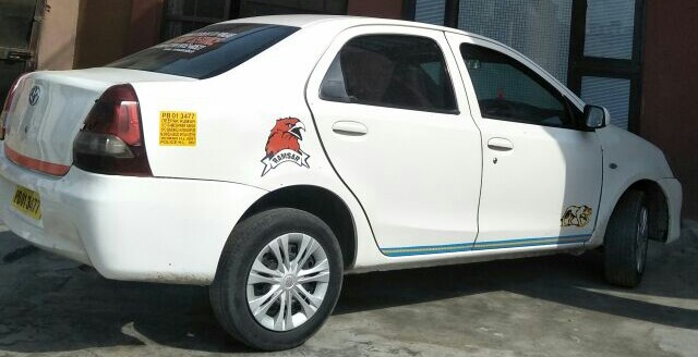 Etios 4+1 Seater