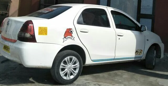 Etios 4+1 Seater