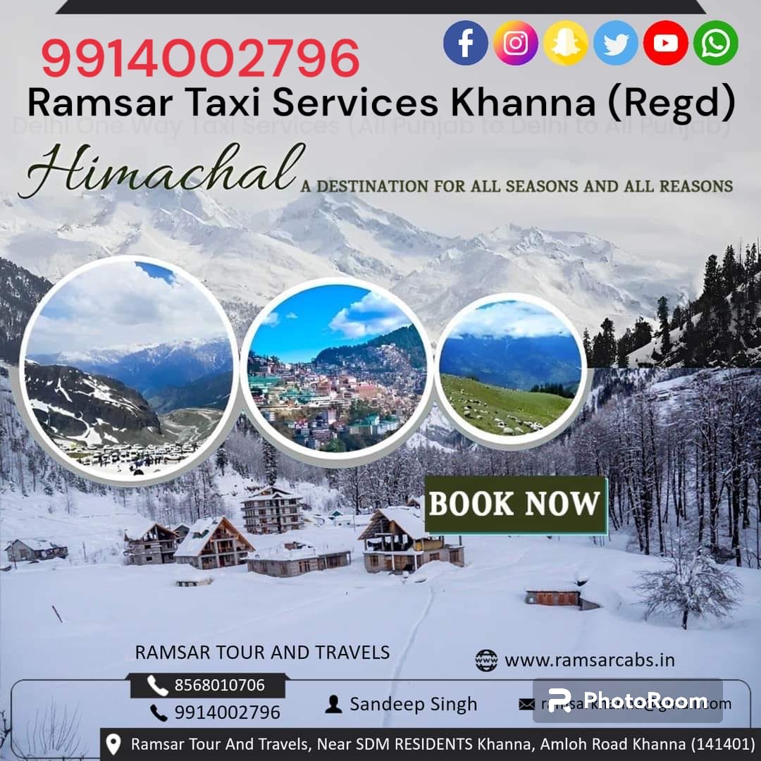 DELHI TO MANALI TAXI SERVICES